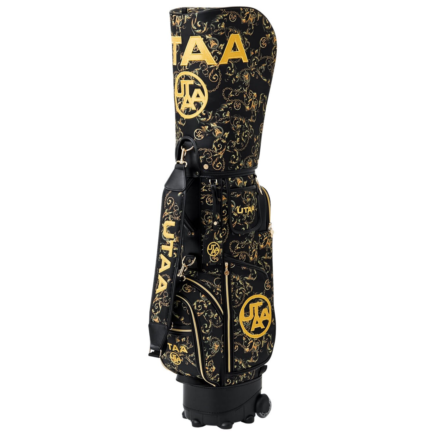 韩国正品代购UTAA高尔夫球包26春款男女通用时尚标志图案轮滑球包