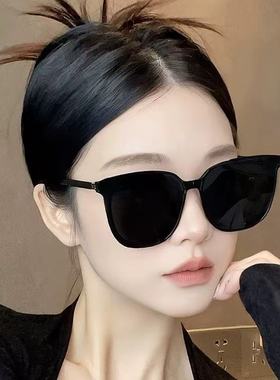 2026新款墨镜女高级感方框圆脸显瘦防紫外线uv400太阳眼镜韩版潮