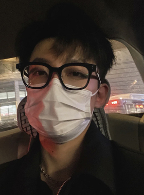 韩系黑框眼镜男潮近视网红大框女防蓝光辐射潮流眼睛框显瘦平光镜