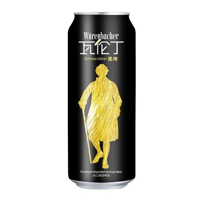 德国进口 瓦伦丁小麦白啤酒/黑啤酒500ml罐装精酿啤酒