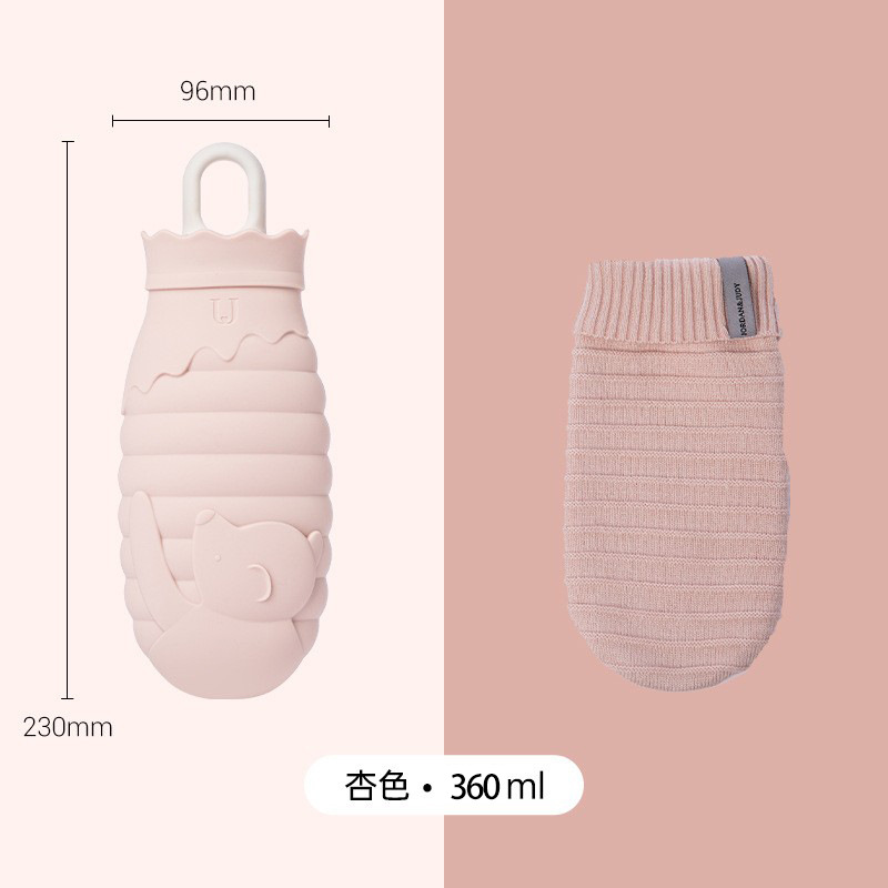 暖手宝微波炉加热暖宝宝汤婆子硅胶热水袋注水暖袋保温经期暖肚子