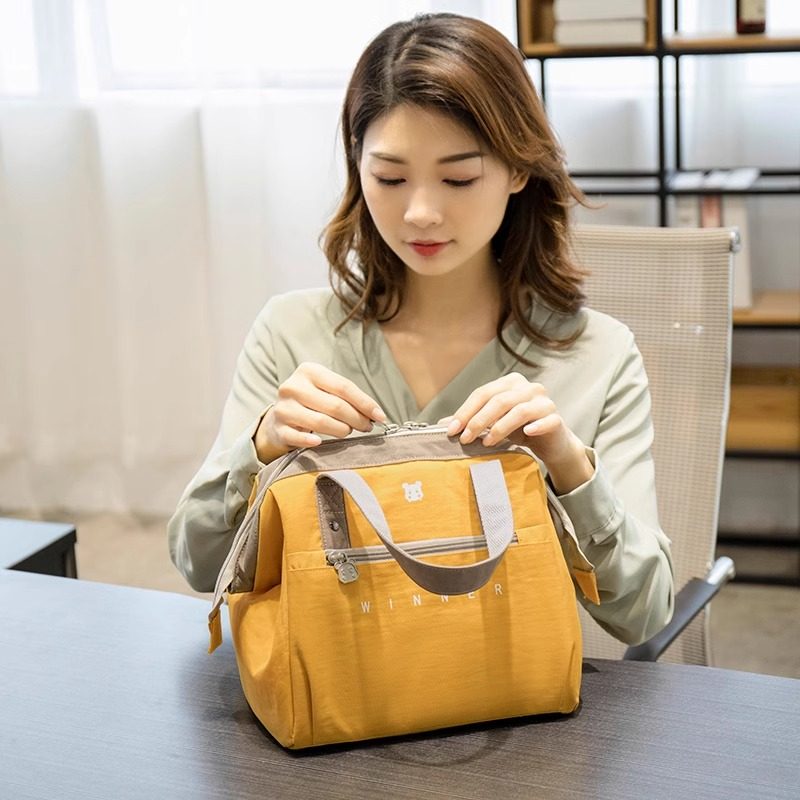 饭盒袋日式手提包饭盒手提包保温袋饭袋保温便当包带饭包手拎餐包,收纳整理,饭盒袋,淘宝优惠券,粉丝福利购,淘宝优惠卷