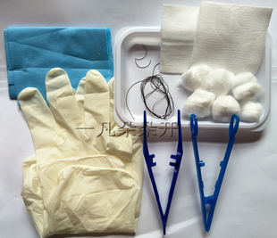 医生用无菌缝合包一次性清创缝合包清创换药包换药拆线包手术包