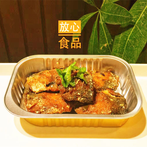 长方形口径外卖快餐盒