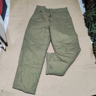 收藏男棉袄军绿色冬季 特号1967年65式 正品 退役老款 防寒保暖 棉裤