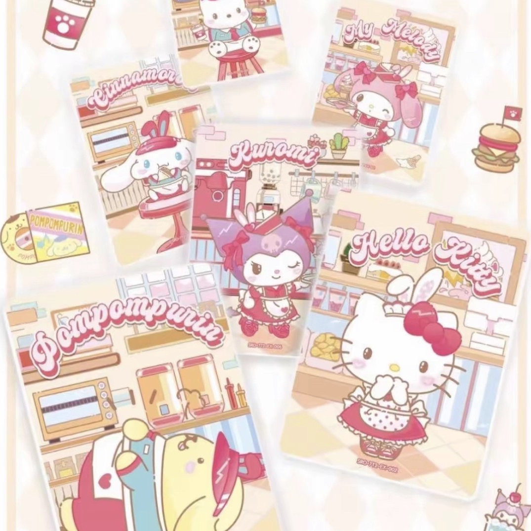 玩法）卡宝三丽鸥家族拍立得第七弹卡片收藏卡正版卡牌