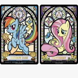 玩法）刺盒正版小马宝莉卡片趣影六珍奇卡牌