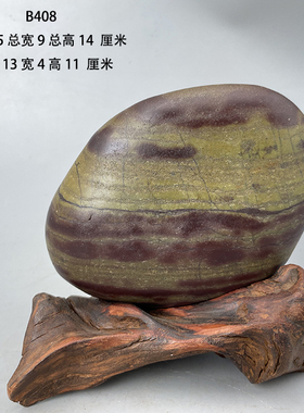 天然石头奇石长江石长江原石观赏石水冲石画面石图案石手玩石B1