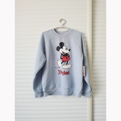 欧美女加绒卫衣卡通米奇长袖圆领