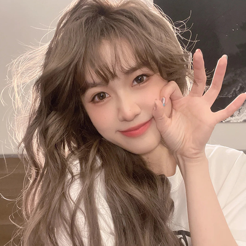 奶茶灰棕染发剂2022流行色纯自己在家冷棕显白泡泡沫植物染发膏女