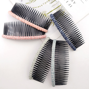 5个装碎发整理神器绕布发梳插梳折不断刘海夹发卡发箍头发夹头饰