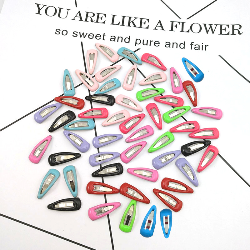 彩色小夹子金属儿童宠物发夹迷你