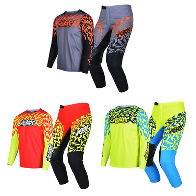 WILLBROS 小孩 越野摩托车休闲山地骑行MX DH 耐磨舒适 速降套装