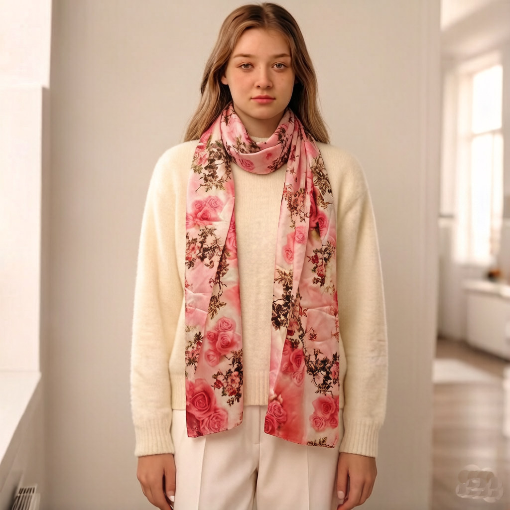 韩版潮冬天学生加厚保暖围巾新 韩国秋冬季女士纯色毛线围脖套头