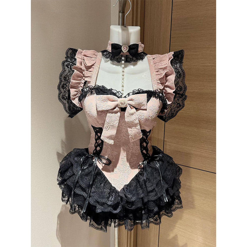 粉粉甜心 甜辣气质大小姐感精致千金鱼骨上衣+蕾丝短裤两件套夏季,女装/女士精品,时尚套装,淘宝优惠券,粉丝福利购,淘宝优惠卷