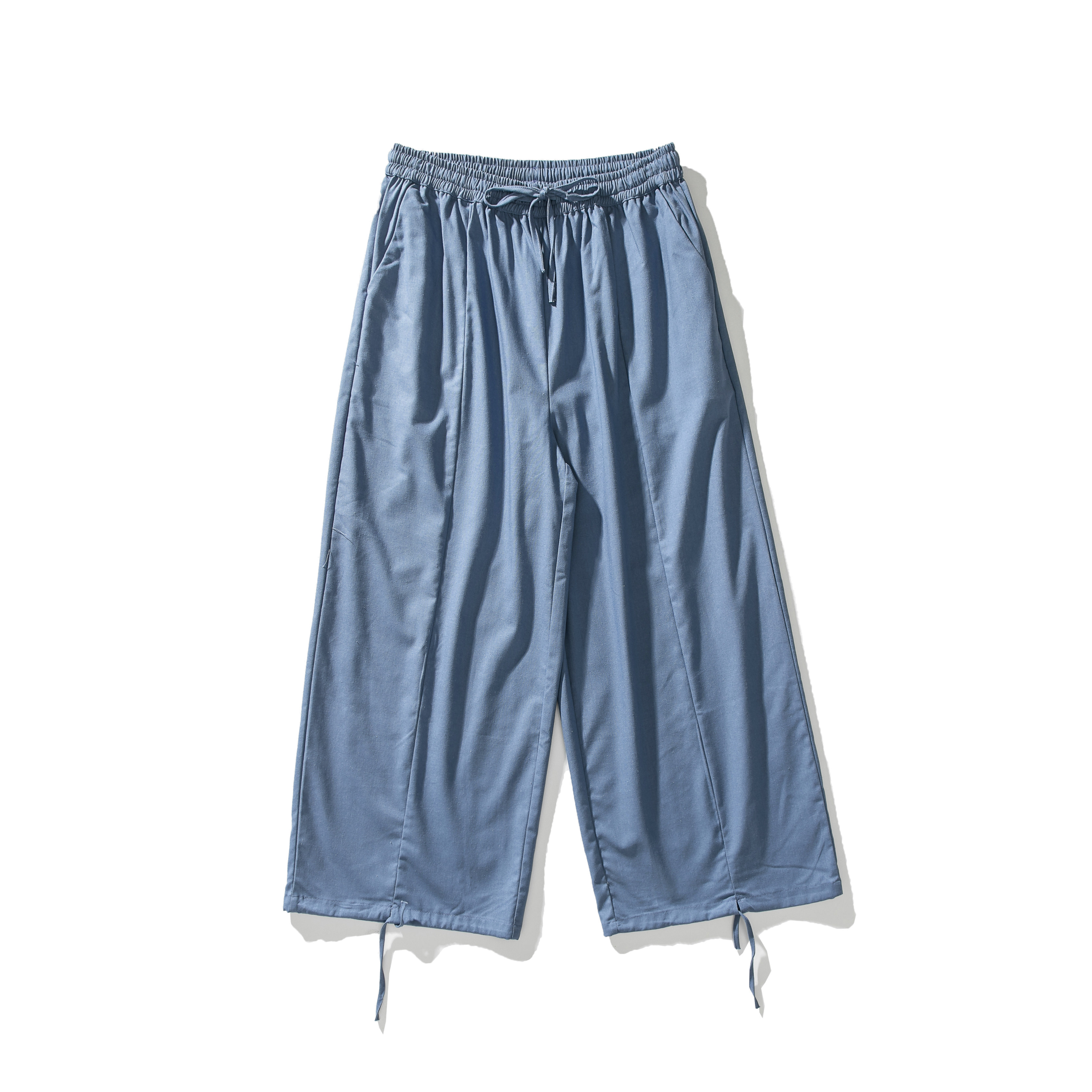 20夏装大码风棉麻亚麻透气宽松垮裤哈伦裤灯笼裤日系K95/P75,男装休闲裤,钱塘713
