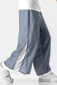 20夏季 大码风汉服裙裤情侣中性棉麻阔腿裤文艺改良 K61/P95图片