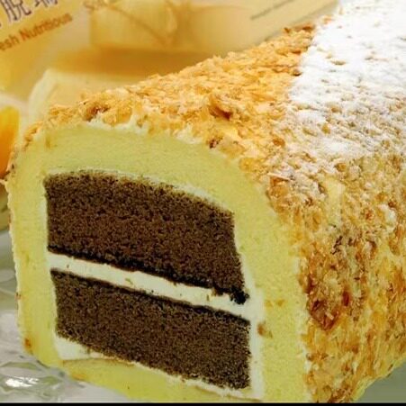 凯司令白脱麦片下午茶点心瑞士卷