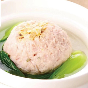 代购绿杨邨大酒店镇店蟹粉狮子头1个 大肉圆 蟹黄酱大闸蟹粉肉丸