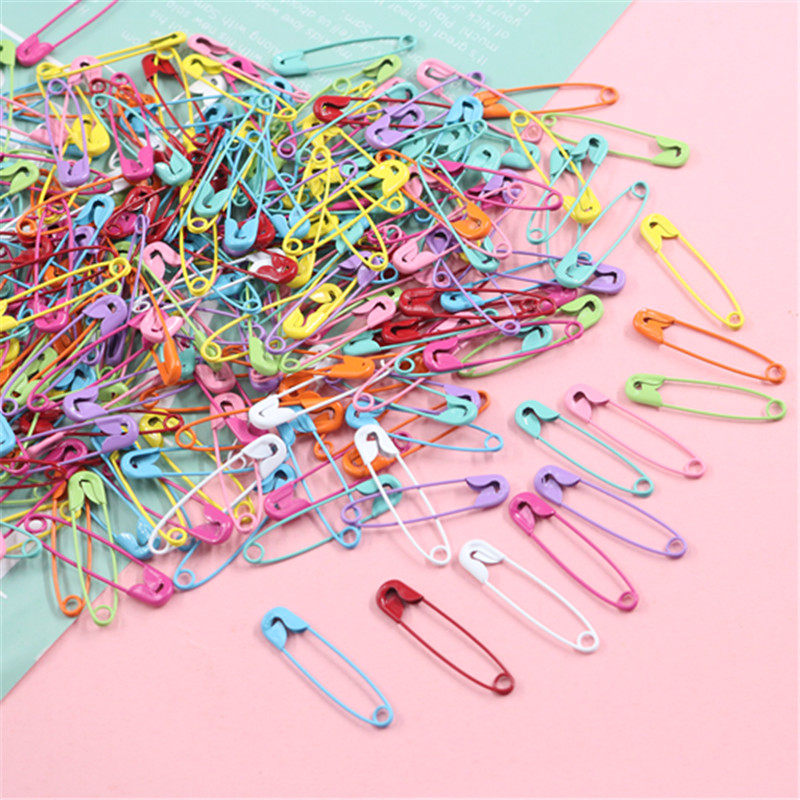 컬러 핀 브로치 안전핀 종이 클립 종이 클립 어린이 안전핀 사무용품