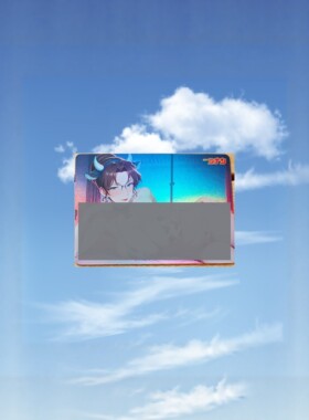 名侦探柯南 百变妃英理 律政女王の奶牛cos 1张 折光彩闪63*88mm