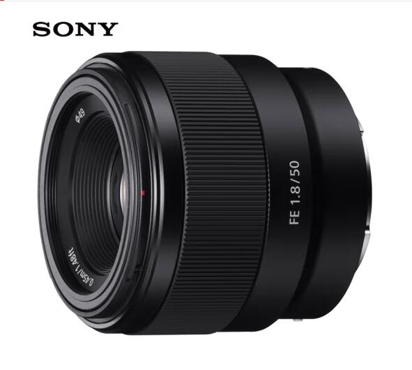 索尼（SONY）FE 50mm F1.8 全画幅标准定焦微单相机镜头 E卡口(SEL50F18F)人像 街拍 夜景