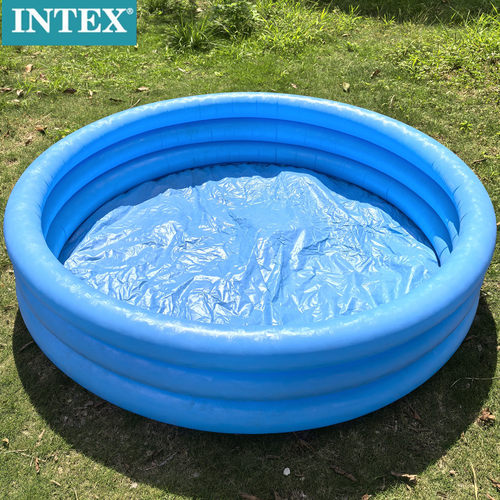 INTEX三层加厚儿童充气游泳池