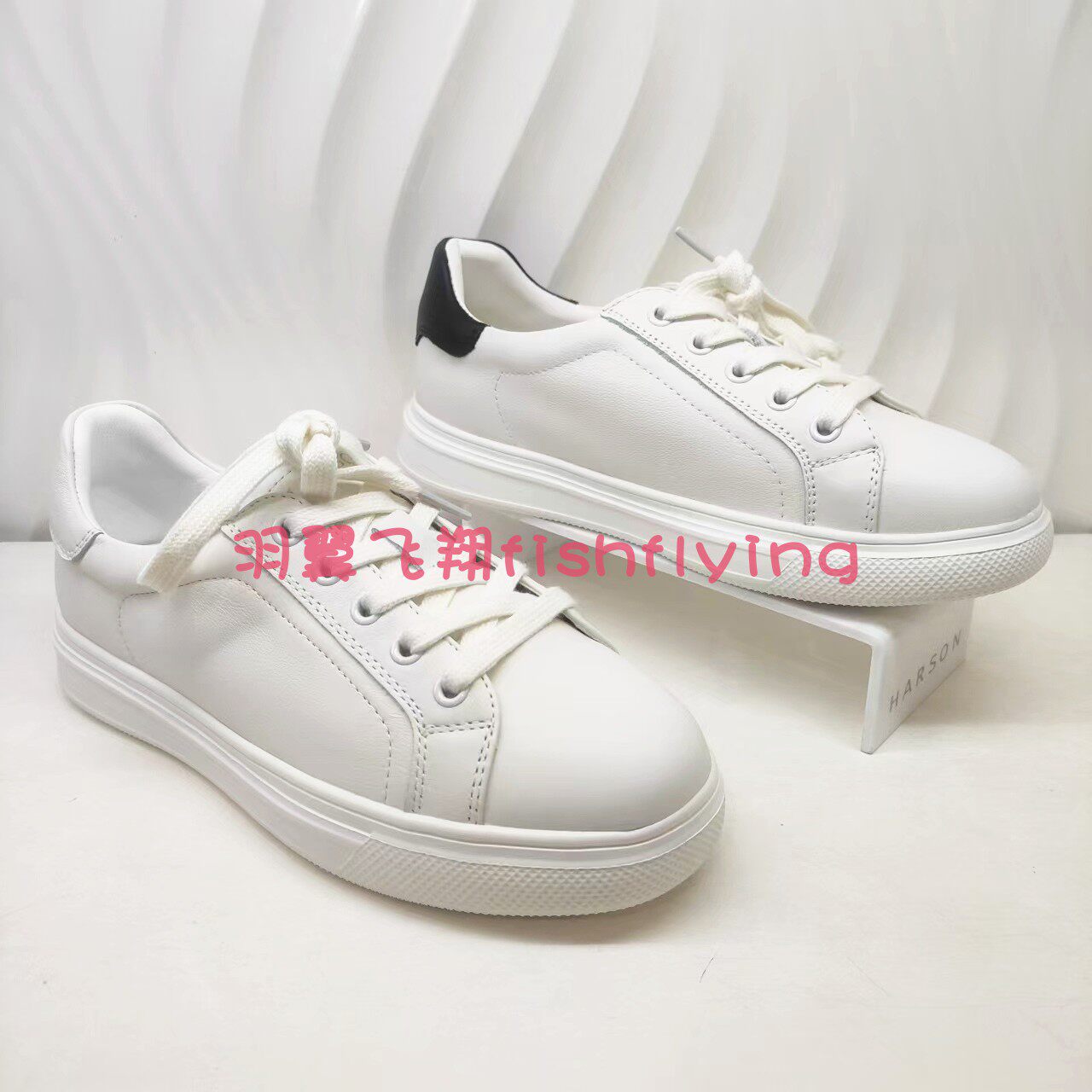 HCL240301哈森专柜正品小白鞋2024春夏秋季新休闲运动鞋轻薄女鞋