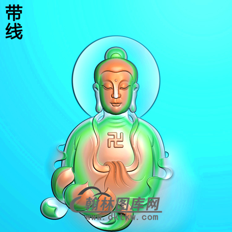 观音菩萨头像bgy-597精雕图浮雕图玉雕木雕图灰度图jdp/bmp/46牌