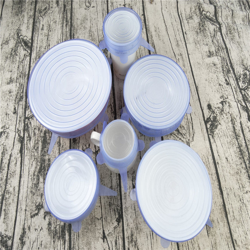 可重复使用食品级保鲜膜神器 6保鲜盖