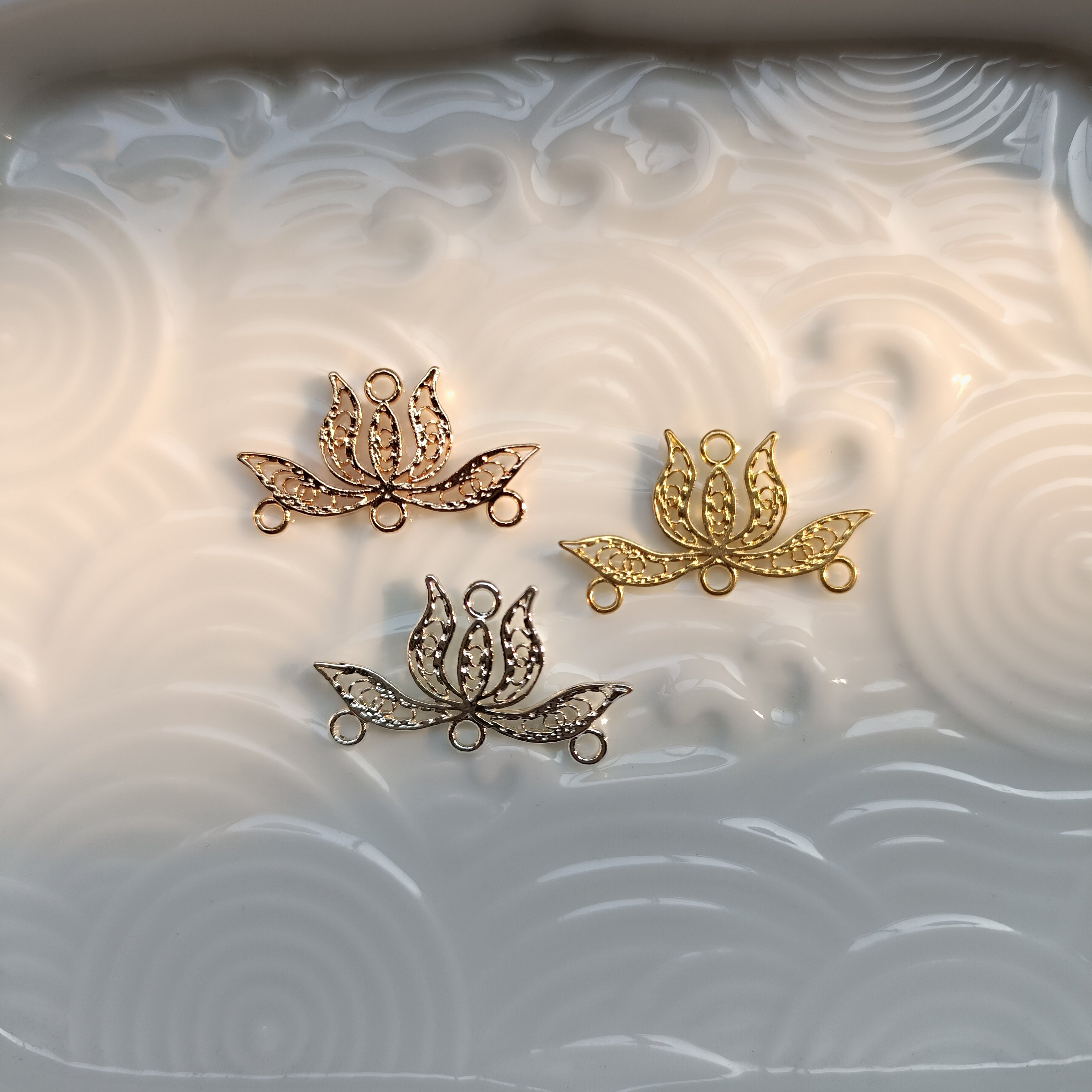 花影梦发簪发饰头饰DIY配件*黄铜铸铜仿花丝莲花间饰,饰品/流行首饰/时尚饰品新,其他DIY饰品配件,淘宝优惠券,粉丝福利购,淘宝优惠卷