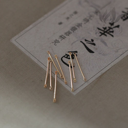 花影梦diy金色发簪头饰连接棒
