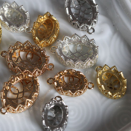 古风汉服步摇发簪黄铜戒面