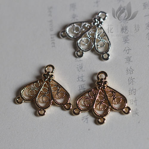 diy黄铜流苏头饰发簪