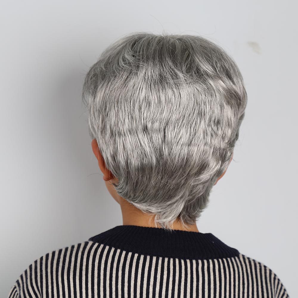 Perruque OTHER   cheveux raides Court - Ref 2609768 Image 4