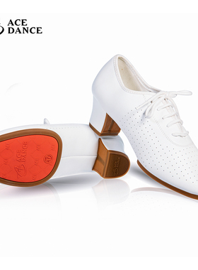 ACEdance女士成人拉丁舞鞋摩登舞广场舞鞋室内室外胶底毛底FB270