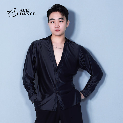 ACEdance拉丁舞亮缎面表演服