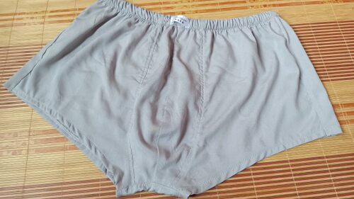 椒北衣韵原创棉绸复古夏穿凉爽透气舒适高腰四季男平口内裤头衩