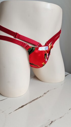 椒北衣韵原创男式低腰j罩双腰带漏臀花式订制版舒适透气调节内裤