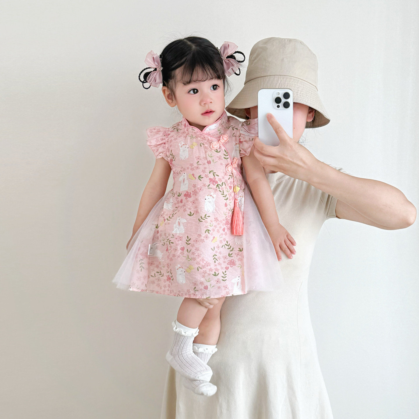 女童连衣裙夏季女宝宝公主裙新中式国风小女孩旗袍裙婴儿周岁裙子,童装/婴儿装/亲子装,连衣裙,淘宝优惠券,粉丝福利购,淘宝优惠卷