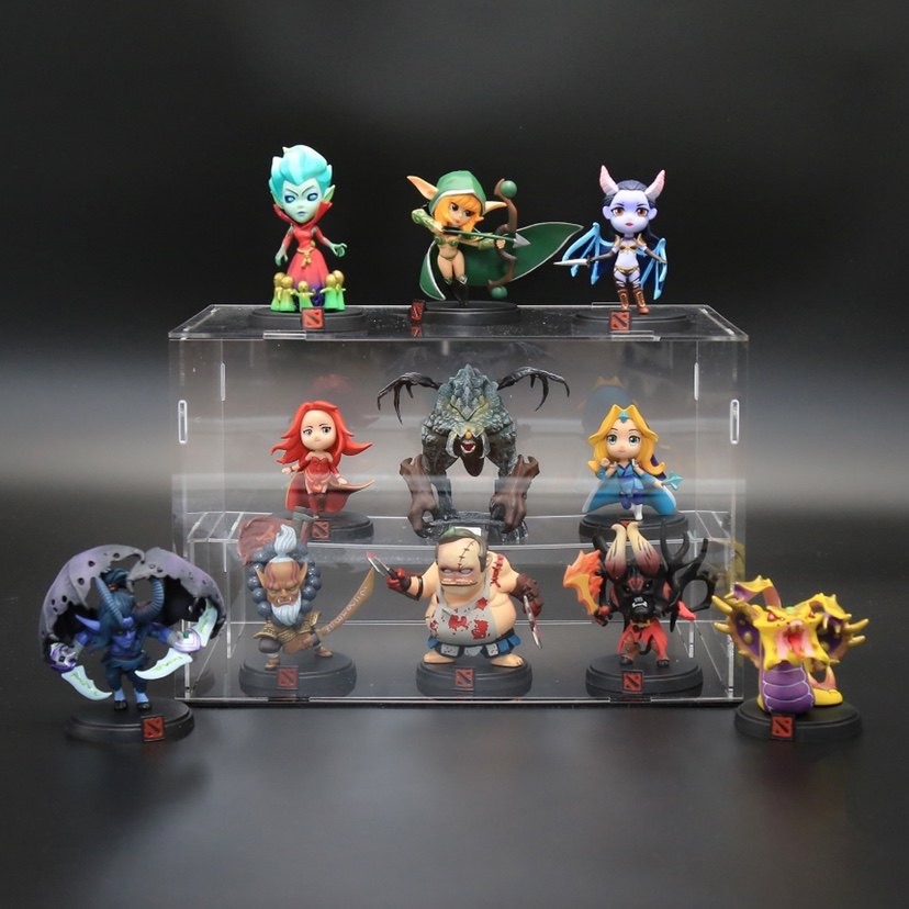 DOTA2手办刀塔剑圣风行小鱼屠夫末日黄金版玩偶周边公仔摆件玩具