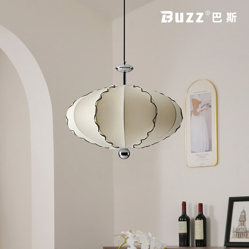 法式中古布艺包豪斯餐厅吊灯
