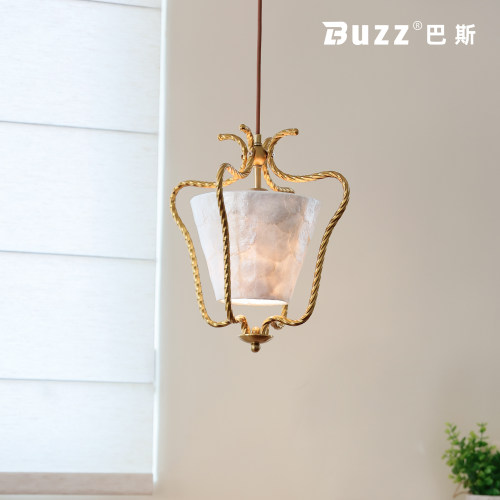 中古风金色鸟笼小吊灯