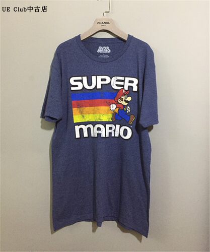 【原 价¥138】vintage 洪都拉斯制古着SUPERMARIO超级马里奥体恤