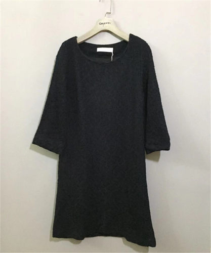 【原 价¥118】vintage 日本制古着BEAUTY & YOUTH立体织纹连衣裙