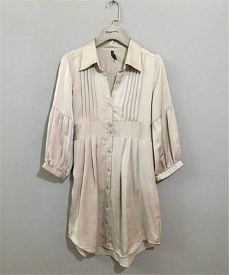 【原 价¥148】vintage  日本古着marshmallow crown香槟色连衣裙