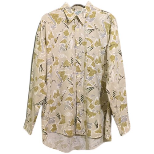 【原 价¥158】vintage  韩国制古着PASSEN印花夏威夷风格衬衫