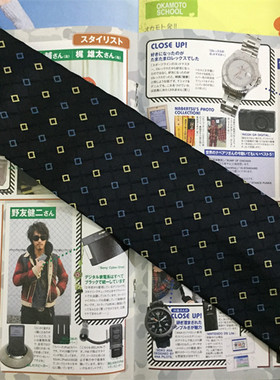 【原 价¥108】vintage 美国时装古着CHAPS RALPH L@UREN真丝领带