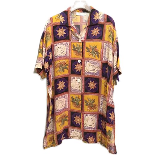 【原 价¥168】vintage  美国古着Autumn Mountain巴洛克垂感衬衫