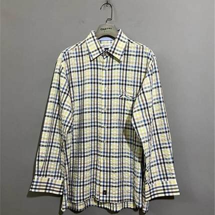 【上新价178】vintage 日本制 苏格兰古着LYLE & SC0TT泡泡棉衬衫